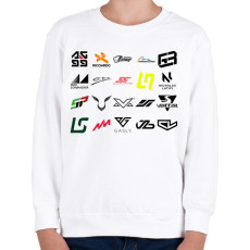 PRINTFASHION Forma 1 - Gyerek pulóver - Fehér