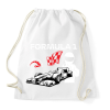 PRINTFASHION Formula 1 - Sportzsák, Tornazsák - Fehér
