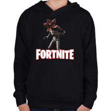 PRINTFASHION Fornite Demogorgon - Gyerek kapucnis pulóver - Fekete gyerek pulóver, kardigán