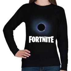 PRINTFASHION Fortnire Black Hole - Női pulóver - Fekete