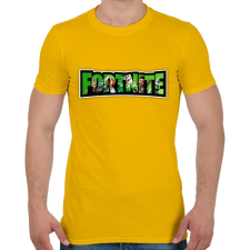 PRINTFASHION Fortnite9 - Férfi póló - Sárga férfi póló