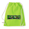 PRINTFASHION Fortnite9 - Sportzsák, Tornazsák - Limezöld