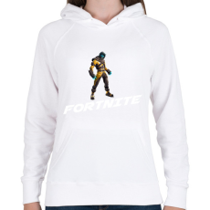 PRINTFASHION Fortnite 01 - Női kapucnis pulóver - Fehér