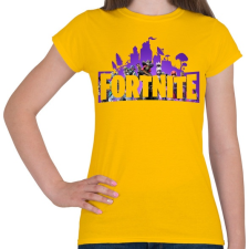 PRINTFASHION Fortnite #1 - Női póló - Sárga női póló