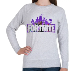PRINTFASHION Fortnite #1 - Női pulóver - Sport szürke