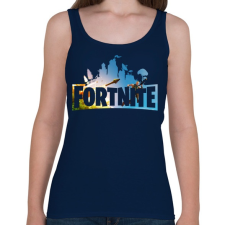 PRINTFASHION Fortnite #2 - Női atléta - Sötétkék atléta, trikó