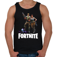 PRINTFASHION Fortnite #3 - Férfi atléta - Fekete atléta, trikó