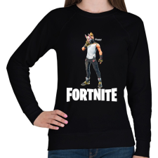 PRINTFASHION Fortnite #4 - Női pulóver - Fekete női pulóver, kardigán