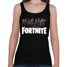 PRINTFASHION Fortnite #5 - Női atléta - Fekete