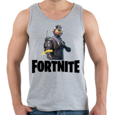 PRINTFASHION Fortnite #6 /Black/ - Férfi atléta - Sport szürke