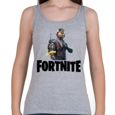 PRINTFASHION Fortnite #6 /Black/ - Női atléta - Sport szürke atléta, trikó