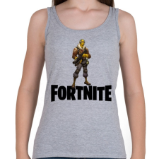 PRINTFASHION Fortnite #7 /Black/ - Női atléta - Sport szürke atléta, trikó