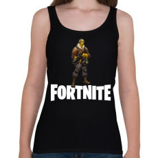 PRINTFASHION Fortnite #7 - Női atléta - Fekete