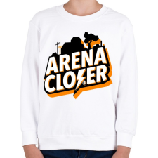 PRINTFASHION Fortnite Arena Closer - Gyerek pulóver - Fehér gyerek pulóver, kardigán
