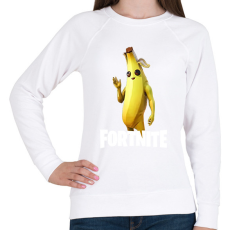 PRINTFASHION fortnite banana - Női pulóver - Fehér
