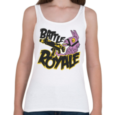PRINTFASHION Fortnite Battle Royal Llama - Női atléta - Fehér