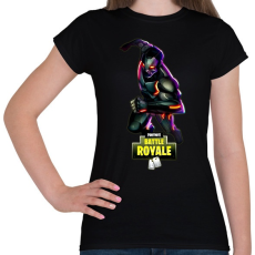 PRINTFASHION Fortnite battle royale art  - Női póló - Fekete