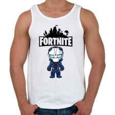 PRINTFASHION Fortnite Carbide - Férfi atléta - Fehér atléta, trikó