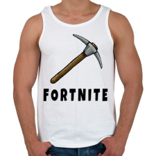 PRINTFASHION Fortnite csákány - Férfi atléta - Fehér atléta, trikó