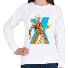 PRINTFASHION Fortnite elf - Női pulóver - Fehér női pulóver, kardigán