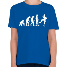 PRINTFASHION Fortnite evolúció - Gyerek póló - Királykék gyerek póló