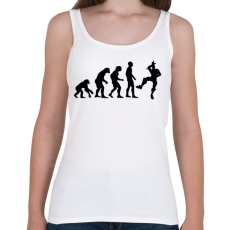 PRINTFASHION Fortnite evolúció - Női atléta - Fehér