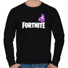 PRINTFASHION Fortnite - Férfi pulóver - Fekete férfi pulóver, kardigán