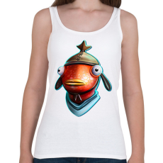 PRINTFASHION Fortnite FishStick - Női atléta - Fehér