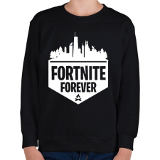 PRINTFASHION Fortnite Forever - Gyerek pulóver - Fekete gyerek pulóver, kardigán