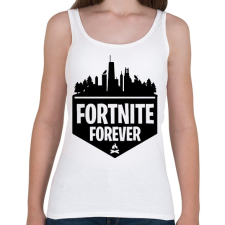 PRINTFASHION Fortnite Forever - Női atléta - Fehér női trikó