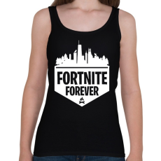 PRINTFASHION Fortnite Forever - Női atléta - Fekete