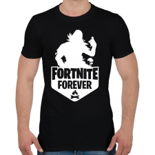 PRINTFASHION Fortnite Forever - Raven (Fehér) - Férfi póló - Fekete férfi póló