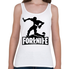 PRINTFASHION fortnite forknife - Női atléta - Fehér női trikó