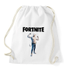 PRINTFASHION Fortnite Ghost Meowscles - Sportzsák, Tornazsák - Fehér
