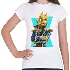 PRINTFASHION Fortnite Golden Lama - Női póló - Fehér női póló