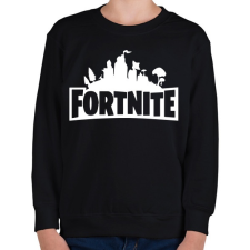 PRINTFASHION FORTNITE - Gyerek pulóver - Fekete gyerek pulóver, kardigán