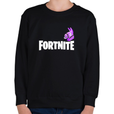 PRINTFASHION Fortnite - Gyerek pulóver - Fekete gyerek pulóver, kardigán