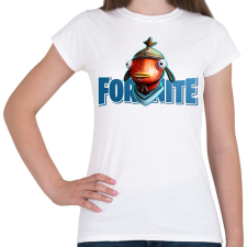 PRINTFASHION Fortnite Hal - Női póló - Fehér női póló