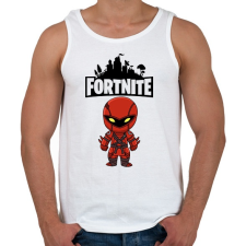 PRINTFASHION Fortnite Hybrid - Férfi atléta - Fehér atléta, trikó