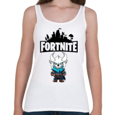 PRINTFASHION Fortnite Ice King - Női atléta - Fehér női trikó