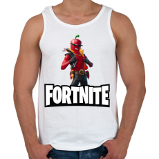 PRINTFASHION Fortnite Joey Caliante - Férfi atléta - Fehér