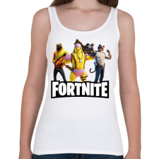 PRINTFASHION Fortnite karakterek - Női atléta - Fehér női trikó