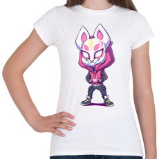 PRINTFASHION Fortnite LOVE - Női póló - Fehér