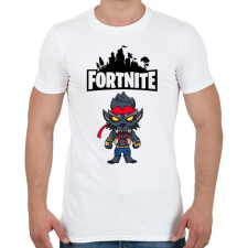 PRINTFASHION Fortnite Max Dire - Férfi póló - Fehér férfi póló