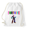 PRINTFASHION Fortnite Mecha Team Leader - Sportzsák, Tornazsák - Fehér