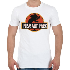 PRINTFASHION Fortnite Pleasant Park - Férfi póló - Fehér férfi póló