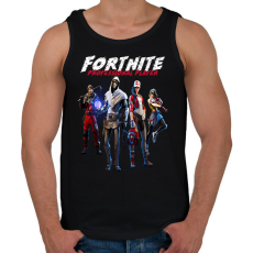 PRINTFASHION FORTNITE PROFI JÁTÉKOS - Férfi atléta - Fekete