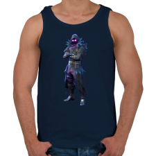 PRINTFASHION Fortnite - Raven Full - Férfi atléta - Sötétkék atléta, trikó