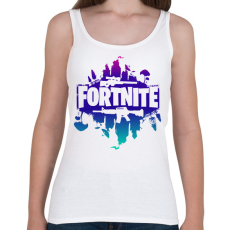PRINTFASHION fortnite színes - Női atléta - Fehér