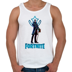 PRINTFASHION Fortnite: Y0ND3R - Férfi atléta - Fehér